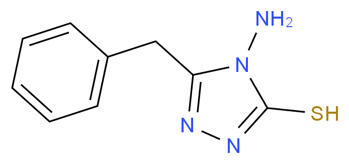 4-Amino-5-benzyl-4H-[1,2,4]triazole-3-thiol_分子结构_CAS_13373-10-9)