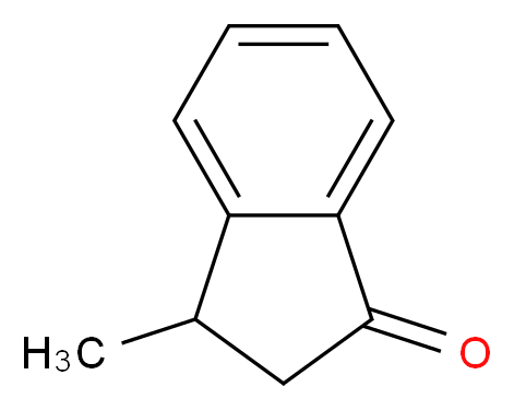 3-methyl-2,3-dihydro-1H-inden-1-one_分子结构_CAS_6072-57-7