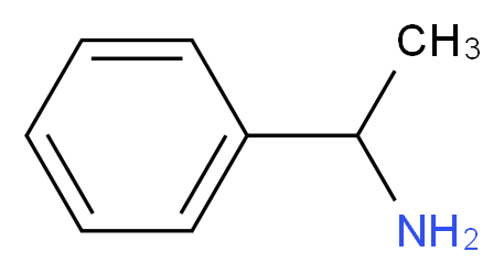 (±)-α-甲基苄胺_分子结构_CAS_618-36-0)
