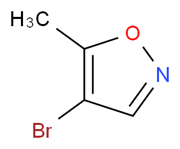 4-bromo-5-methyl-1,2-oxazole_分子结构_CAS_7064-37-1