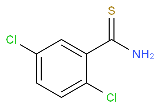 2,5-Dichlorothiobenzamide_分子结构_CAS_)