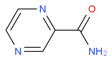 Pyrazinecarboxamide_分子结构_CAS_98-96-4)