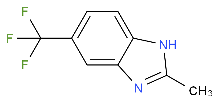 2-METHYL-5-TRIFLUOROMETHYLBENZIMIDAZOLE_分子结构_CAS_6742-82-1)