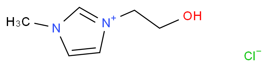 1-(2-hydroxyethyl)-3-methylimidazolium chloride_分子结构_CAS_61755-34-8)