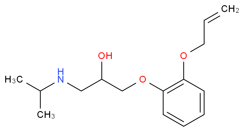 Oxprenolol Hydrochloride_分子结构_CAS_6452-73-9)