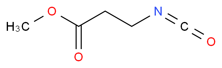 Methyl 3-isocyanatopropanoate_分子结构_CAS_)