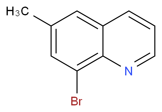 8-Bromo-6-methylquinoline_分子结构_CAS_84839-95-2)