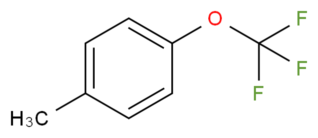 1-Methyl-4-(trifluoromethoxy)benzene_分子结构_CAS_706-27-4)