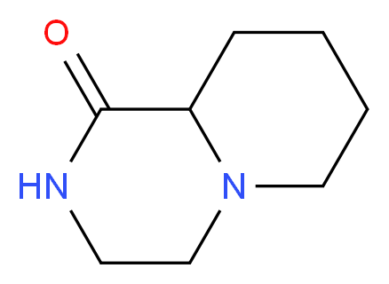 octahydro-1H-pyrido[1,2-a]piperazin-1-one_分子结构_CAS_)