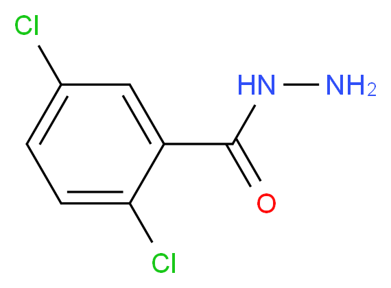 2,5-Dichlorobenzhydrazide_分子结构_CAS_67487-35-8)