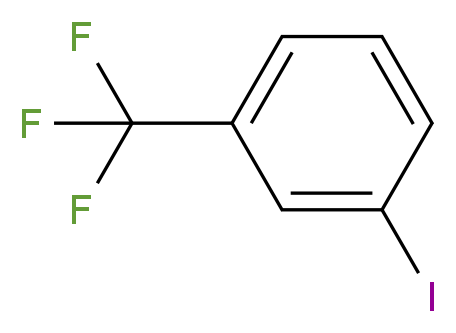 1-iodo-3-(trifluoromethyl)benzene_分子结构_CAS_401-81-0
