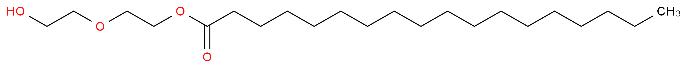 DIETHYLENE GLYCOL STEARATE_分子结构_CAS_106-11-6)