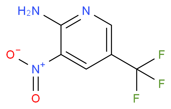 3-Nitro-5-(trifluoromethyl)pyridin-2-amine_分子结构_CAS_53359-69-6)