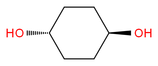 rel-(1r,4r)-cyclohexane-1,4-diol_分子结构_CAS_6995-79-5