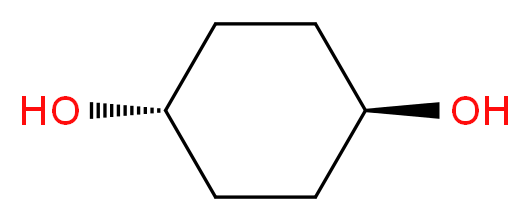 TRANS-1,4-CYCLOHEXANEDIOL_分子结构_CAS_6995-79-5)