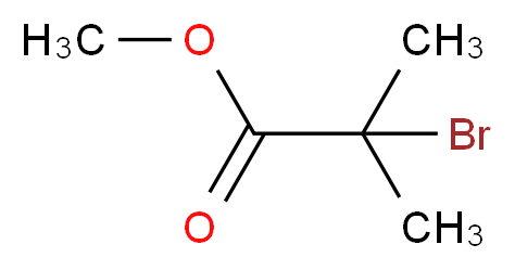 methyl 2-bromo-2-methylpropanoate_分子结构_CAS_)