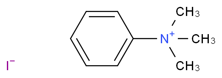 N,N,N-trimethylanilinium iodide_分子结构_CAS_98-04-4