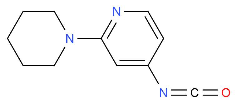 4-ISOCYANATO-2-PIPERIDIN-1-YLPYRIDINE_分子结构_CAS_)