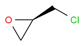 (R)-2-(chloromethyl)oxirane_分子结构_CAS_)