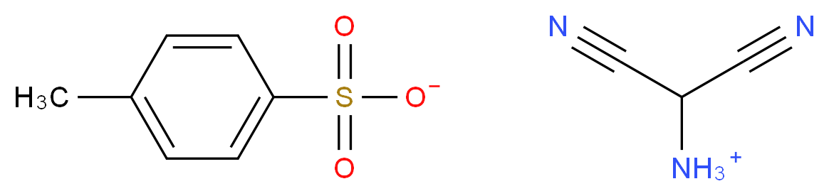 氨基丙二腈对甲苯磺酸盐_分子结构_CAS_5098-14-6)