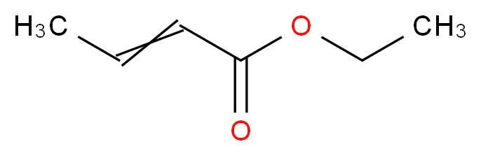 巴豆酸乙酯_分子结构_CAS_623-70-1)