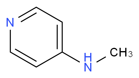 4-甲基氨基吡啶_分子结构_CAS_1121-58-0)