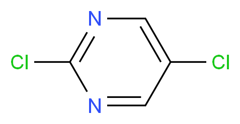 2,5-二氯嘧啶_分子结构_CAS_22536-67-0)