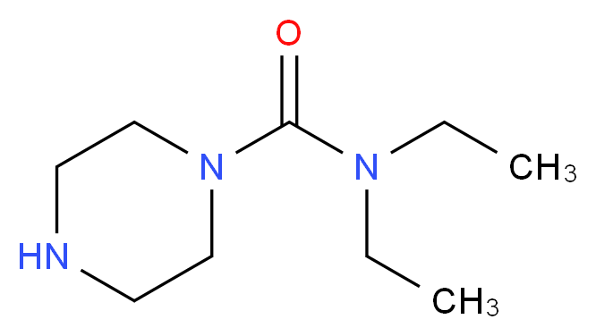 N,N-Diethylpiperazine-1-carboxamide hydrochloride_分子结构_CAS_)