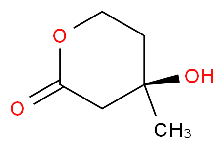 DL-Mevalonic acid lactone_分子结构_CAS_674-26-0)