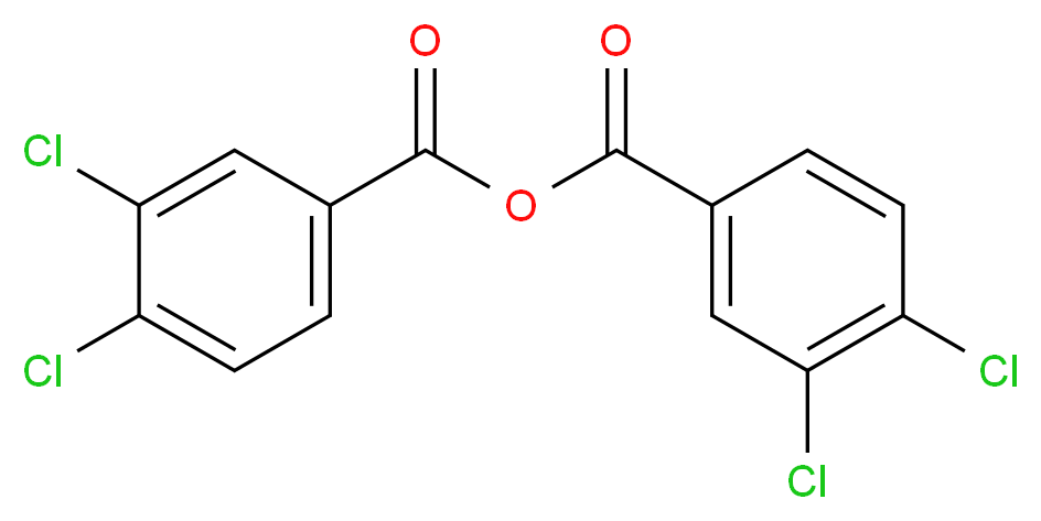 3,4-dichlorobenzoyl 3,4-dichlorobenzoate_分子结构_CAS_86866-14-0