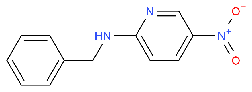 N-benzyl-5-nitropyridin-2-amine_分子结构_CAS_21626-41-5