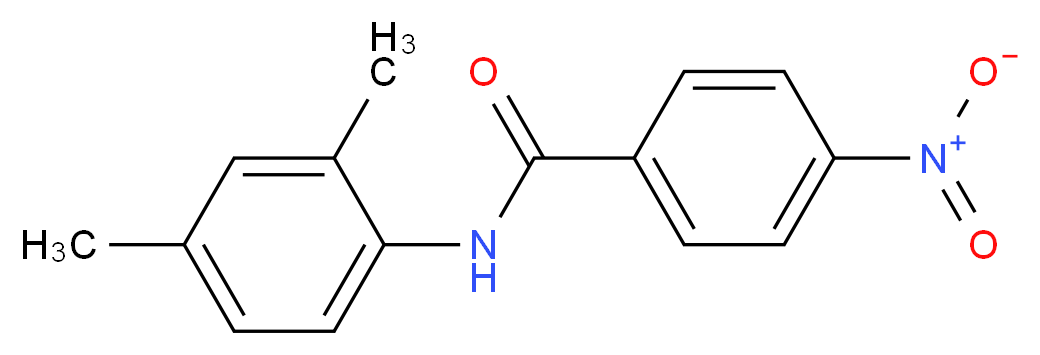 N-(2,4-Dimethylphenyl)-4-nitrobenzamide_分子结构_CAS_5362-16-3)