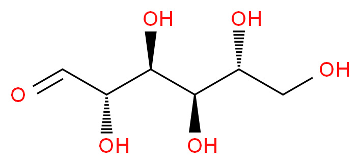 (2S,3S,4R,5R)-2,3,4,5,6-Pentahydroxyhexanal_分子结构_CAS_3458-28-4)