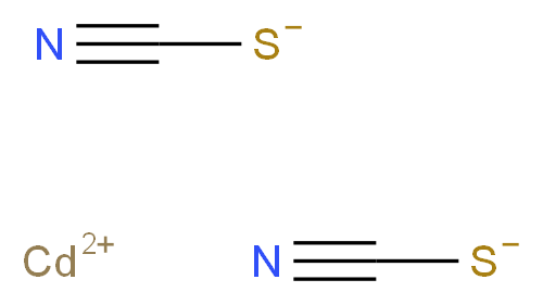 CADMIUM RHODANIDE_分子结构_CAS_)