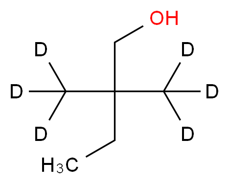 2,2-Dimethyl-2-butanol-d6See D470832_分子结构_CAS_101419-74-3)