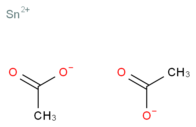 λ<sup>2</sup>-tin(2+) ion diacetate_分子结构_CAS_638-39-1