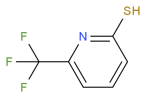 6-(trifluoromethyl)pyridine-2-thiol_分子结构_CAS_121307-80-0