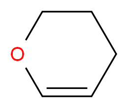 3,4-dihydro-2H-pyran_分子结构_CAS_110-87-2