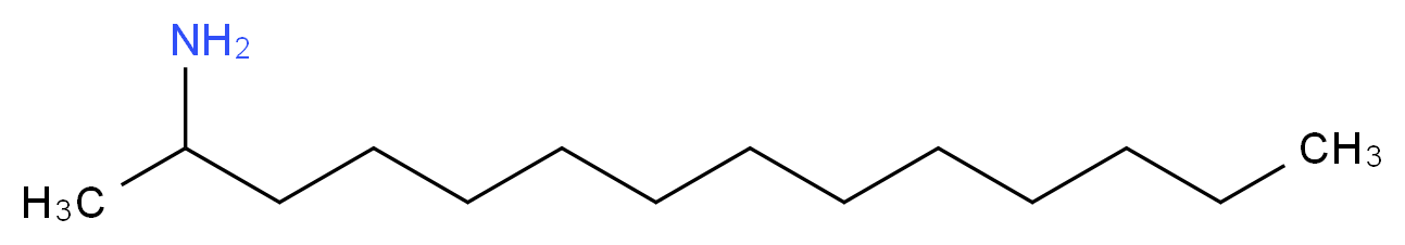 2-AMINO TETRADECANE_分子结构_CAS_)