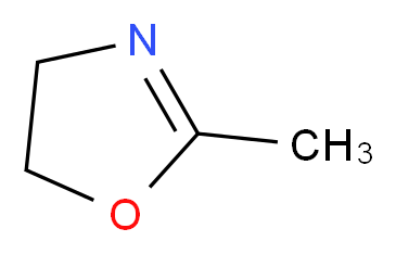 2-methyl-4,5-dihydro-1,3-oxazole_分子结构_CAS_1120-64-5