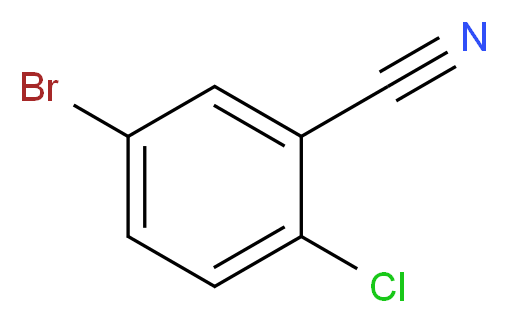 5-Bromo-2-chlorobenzonitrile_分子结构_CAS_57381-44-9)