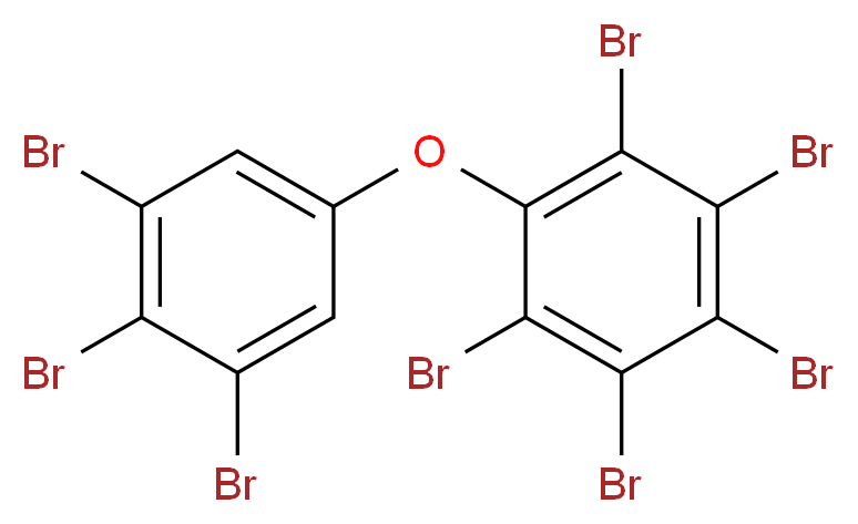 1,2,3,4,5-pentabromo-6-(3,4,5-tribromophenoxy)benzene_分子结构_CAS_446255-56-7