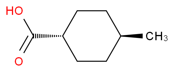 rel-(1r,4r)-4-methylcyclohexane-1-carboxylic acid_分子结构_CAS_13064-83-0