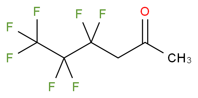 4,4,5,5,6,6,6-heptafluorohexan-2-one_分子结构_CAS_136909-72-3