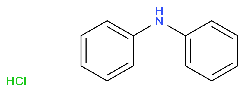 Diphenylamine hydrochloride_分子结构_CAS_537-67-7)