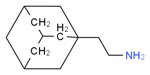 2-(1-Adamantyl)ethanamine_分子结构_CAS_26482-53-1)