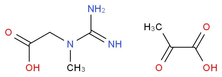 Creatine pyruvate_分子结构_CAS_55965-97-4)