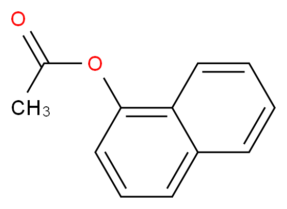 &alpha;-NAPHTHYL ACETATE_分子结构_CAS_830-81-9)