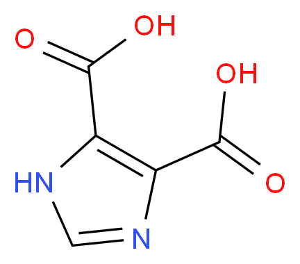 咪唑-4,5-二羧酸_分子结构_CAS_570-22-9)