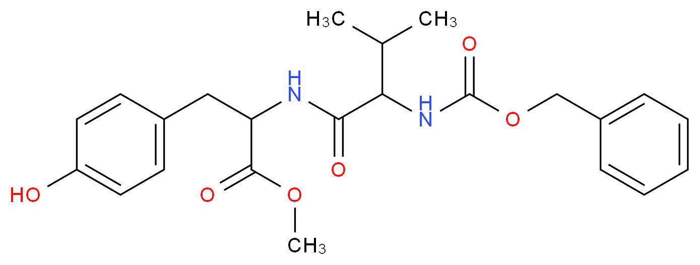 Z-Val-Tyr methyl ester_分子结构_CAS_15149-72-1)